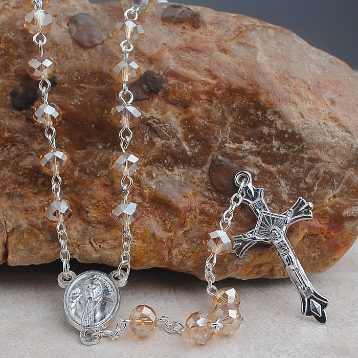 ,crystal beads rosary